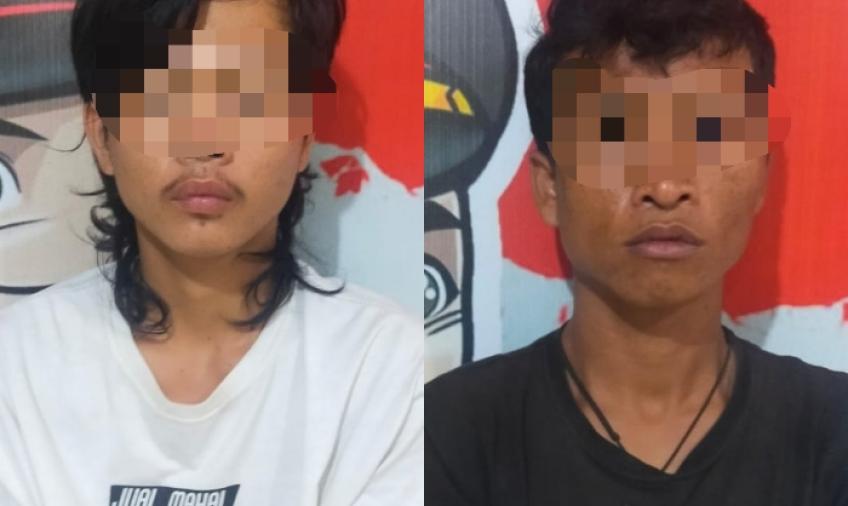 Dua terduga pelaku berhasil ditangkap