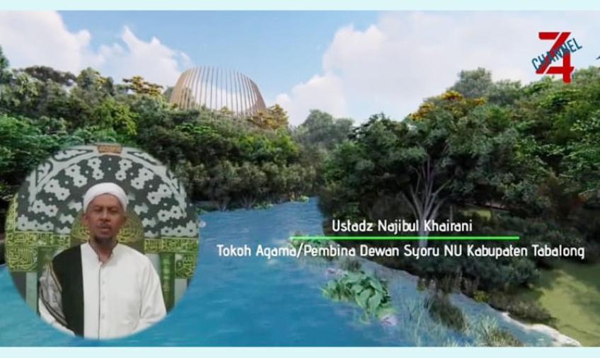 Pembina Dewan Syuro NU/Pengasuh Ponpes Tahfidz Umul Quran Mabu’un Kabupaten Tabalong, Kalimantan Selatan, H. Najibul Khairani, di Jakarta, Selasa (15/11/2022).
