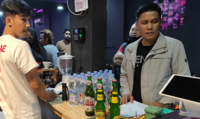 Polda Bengkulu Amankan Ratusan Botol Miras