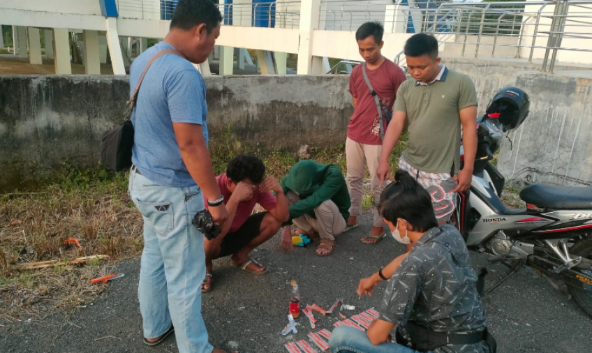 Polres Benteng Amankan Dua Orang Pria Miliki Samcodine