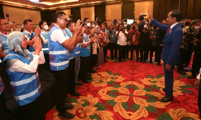Presiden Jokowi Apresiasi Kerja Keras Untuk PLN