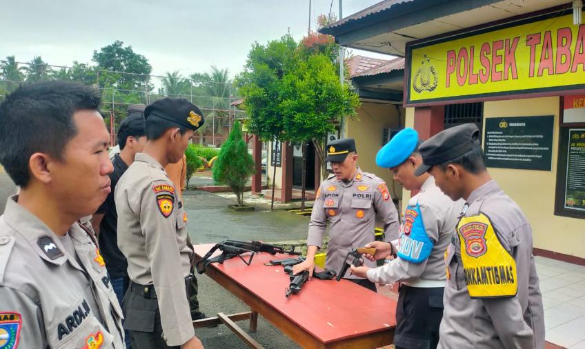 Kapolsek Taba Penanjung Ingatkan Anggota Hindari Pelanggaran