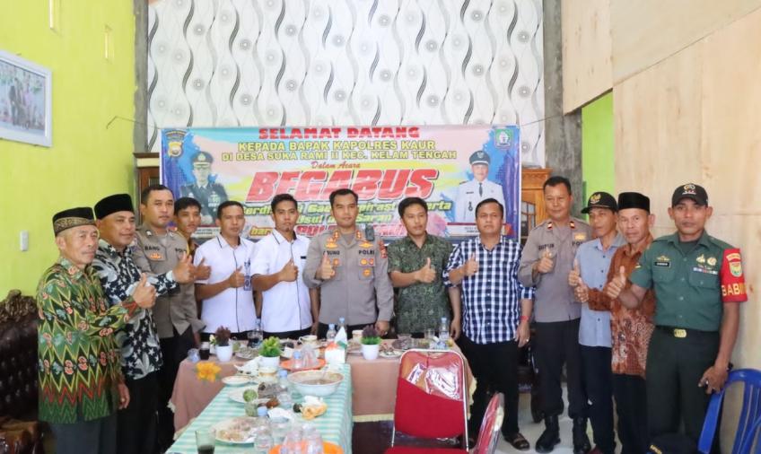 Tampung aspirasi masyarakat secara langsung dalam rangka menjaga situasi kamtibmas yang kondusif
