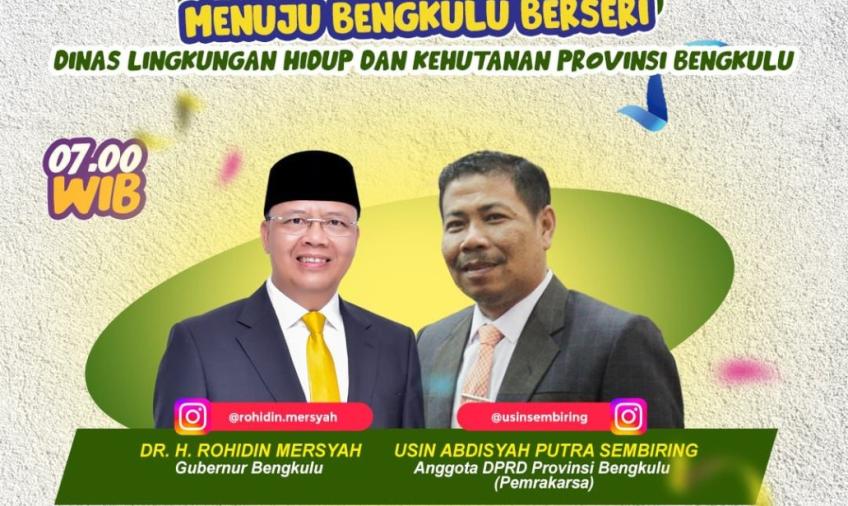 Deklasrai Kader Lingkungan Menuju Bengkulu Berseri