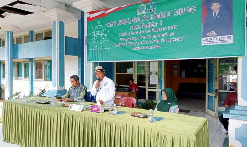 Saat Reses, Jaya Marta Akan Memaksimalkan Serta Perjuangkan Aspirasi Masyarakat 