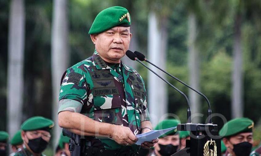 Staf TNI Angkatan Darat (KSAD) Jenderal TNI Dudung Abdurachman