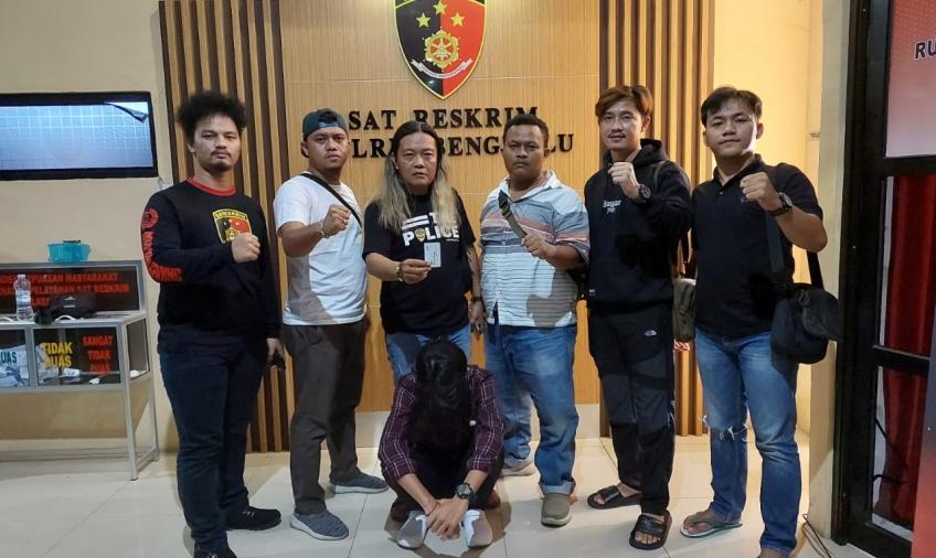 Team Resmob Macan Gading Polresta Bengkulu Berhasil Mengamankan Terduga Pelaku