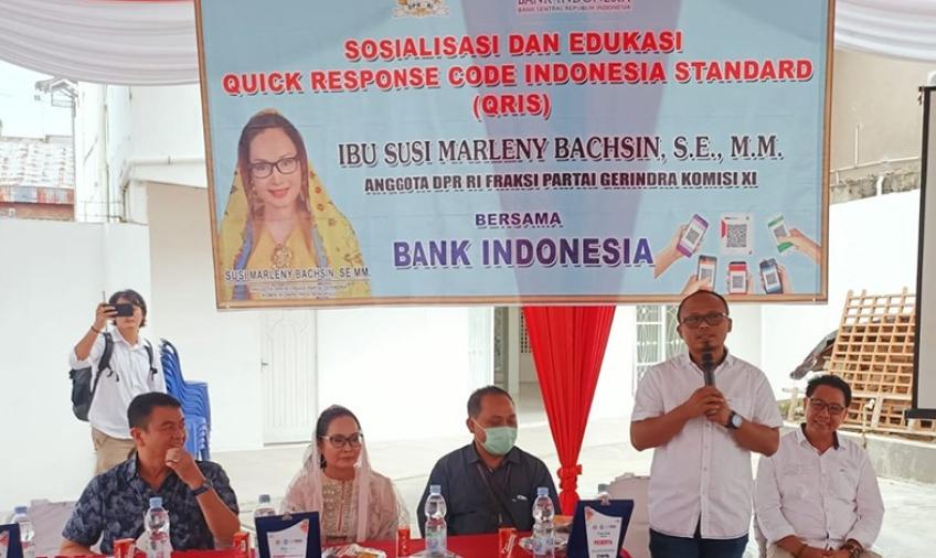 SMSI Bengkulu, Bank Indonesia dan Anggota DPR RI Sosialisasikan QRIS