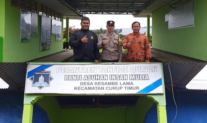 Bhabinkamtibmas sambang ke pesantren