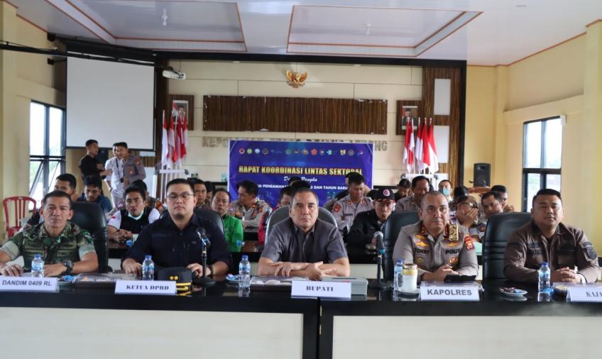 Polres Rejang Lebong Gelar Rakor Ops Lilin Nala 2022