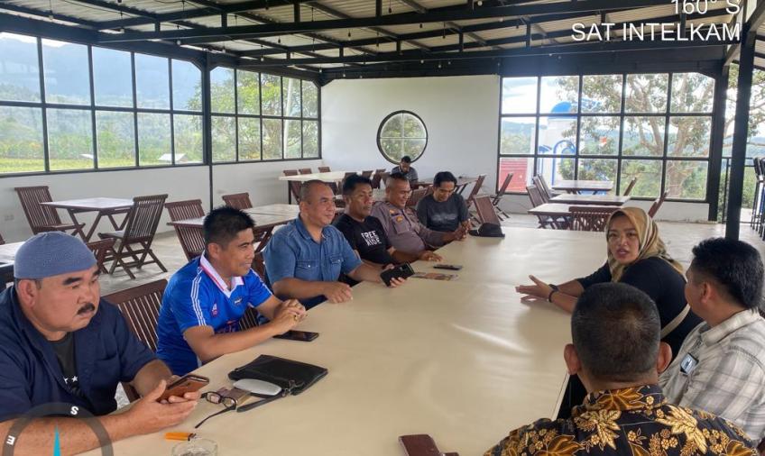 Sukseskan Nataru, Kapolres Bertemu Para Pengelola Objek Wisata di Rejang Lebong
