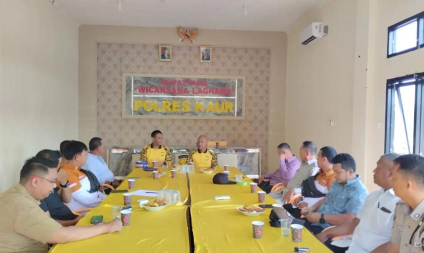 Polres Kaur Gelar Rakor