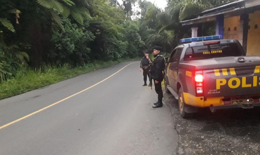 Patroli Rutin Kembali Digelar di Jalur Rawan Rejang Lebong