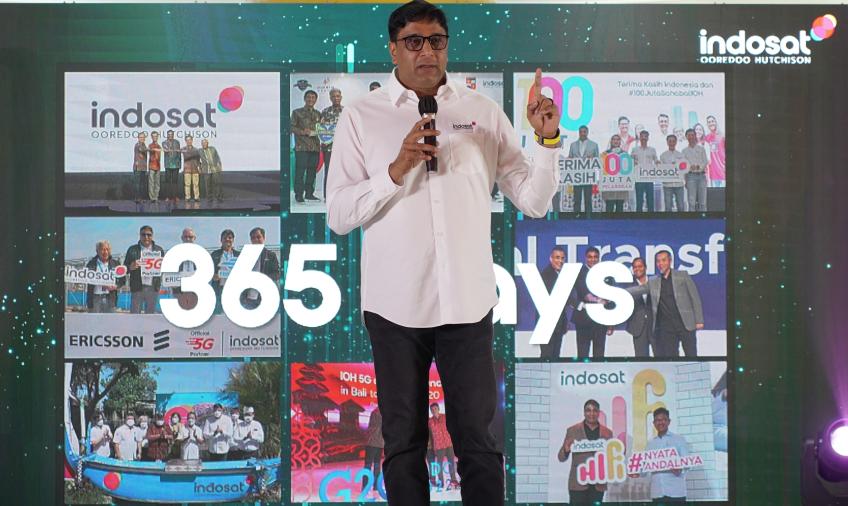 Indosat Ooredoo Hutchison (IOH) merayakan 365 hari pascamergernya pada hari ini. Sejak resmi beroperasi pada 4 Januari 2022, IOH lahir dengan tujuan lebih besar yaitu menghubungkan dan meberdayakan masyarakat Indonesia dengan mempercepat transformasi digital bangsa. Selama kurun waktu tersebut, IOH terus membuktikan diri menjadi pendukung utama pertumbuhan tren industri telekomunikasi dan PDB Indonesia.  President Director and CEO Indosat Ooredoo Hutchison, Vikram Sinha, mengatakan “365 hari telah kami lalu