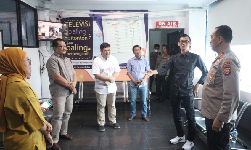 Polda Bengkulu Gandeng Media