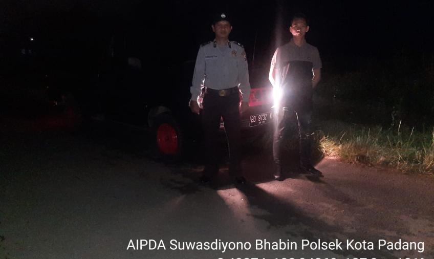 Malam Minggu, Polsek Kotapadang Patroli di Jalur Lintas Kotapadang-PUT
