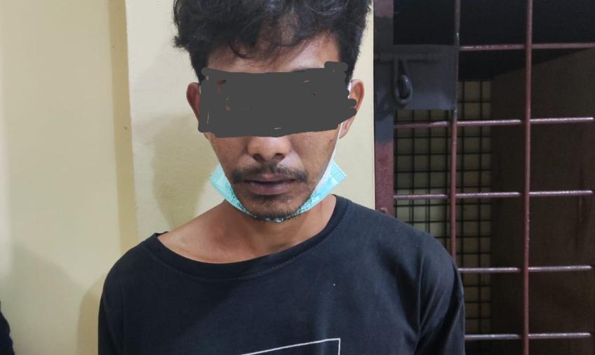Edarkan Ganja, Warga Pematang Gubernur Diringkus
