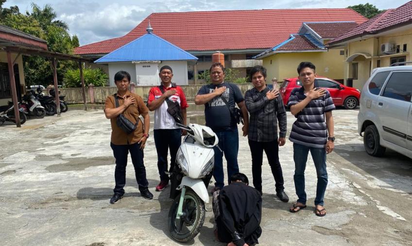 Jadi Pelaku Curanmor, Dua Pemuda Ditangkap Polisi