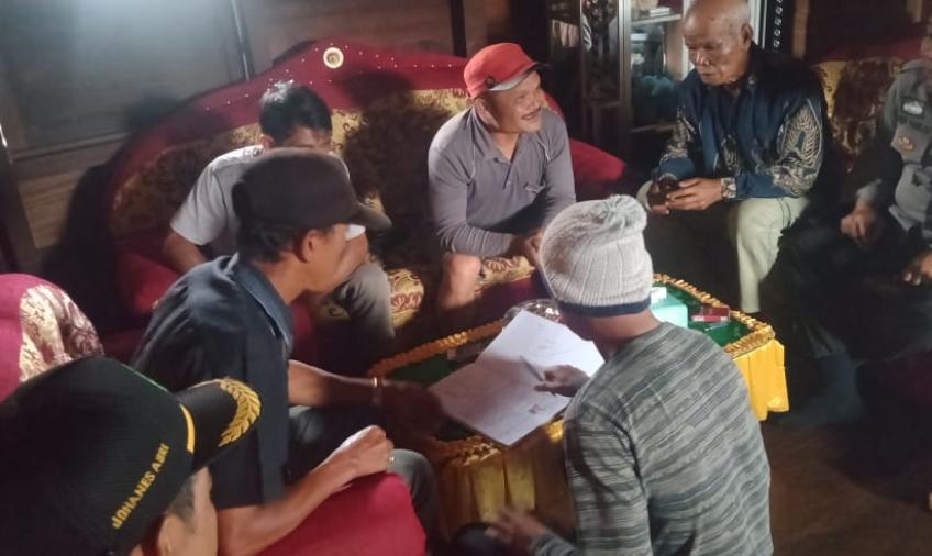 Dimediasi Bhabinkamtibmas, Masalah Tuduhan Perselingkuhan dan Pengancaman Berakhir Damai
