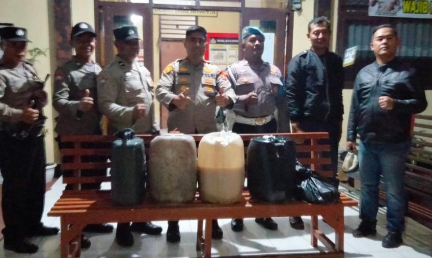 Polsek Curup Sasar Tempat Hiburan dan Warung Tuak