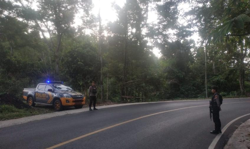 Cegah 3C, Sat Samapta Polres RL Kembali Patroli di Jalur Lintas