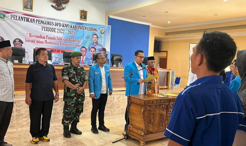 pelantikan KNPI Lebong 