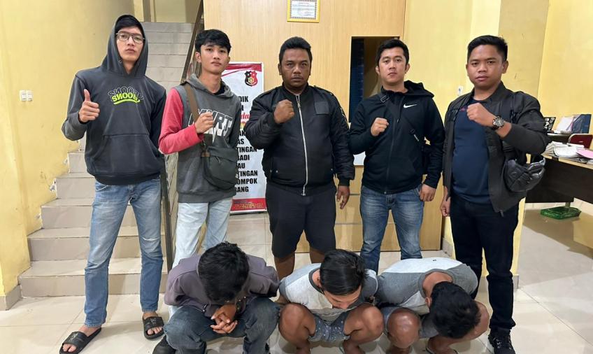 Terlibat Penganiayaan, 3 Pria Diamankan Polres Lebong