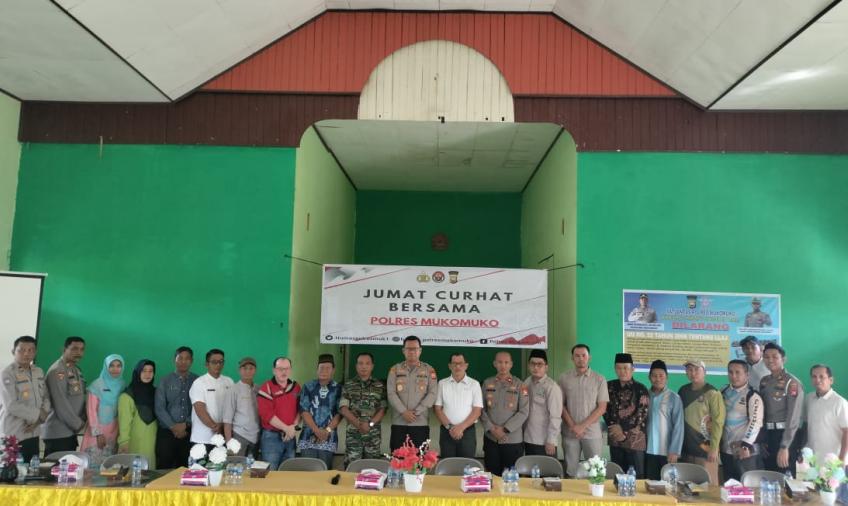 Jumat Curhat Polres Mukomuko di MAN 2 Mukomuko, Bahas Knalpot Bising