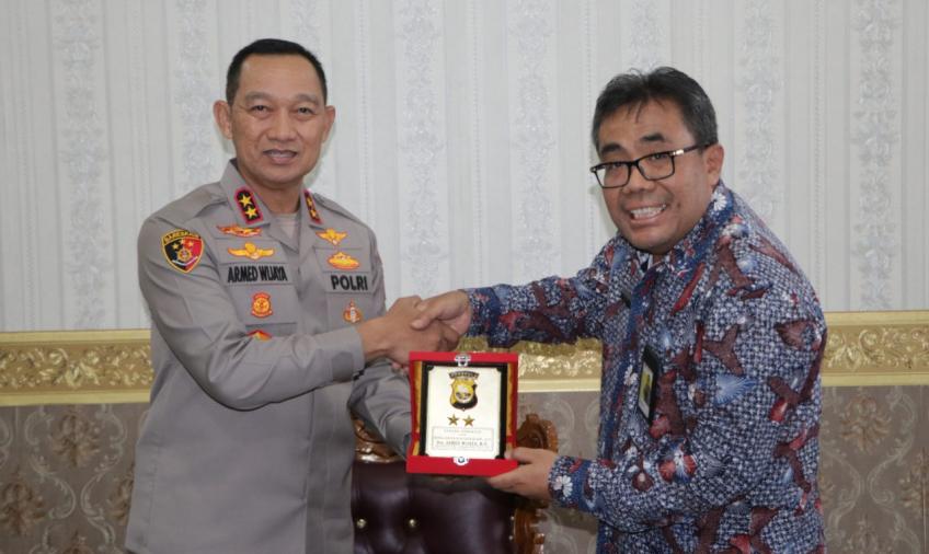 Kanwil DJB Bengkulu-Lampung Silaturahmi ke Kapolda Bengkulu