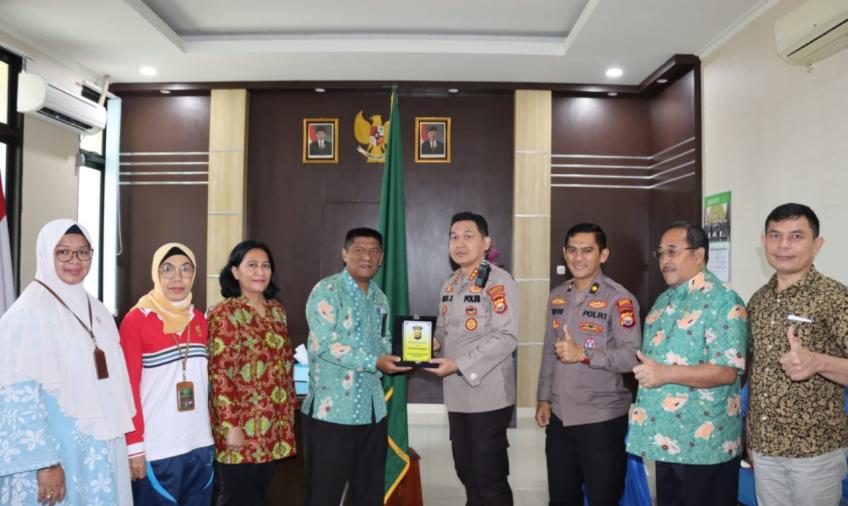 Perkuat Sinergi Penegakan Hukum, Kapolresta Bengkulu Silaturahmi ke PN Bengkulu