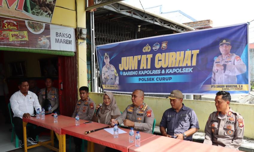Jumat Curhat Polres Rejang Lebong dan Polsek Curup