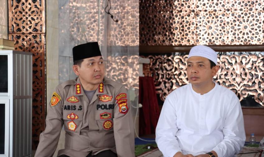 Jumat Curhat Polresta Bengkulu Digelar di Masjid Raya At Taqwa