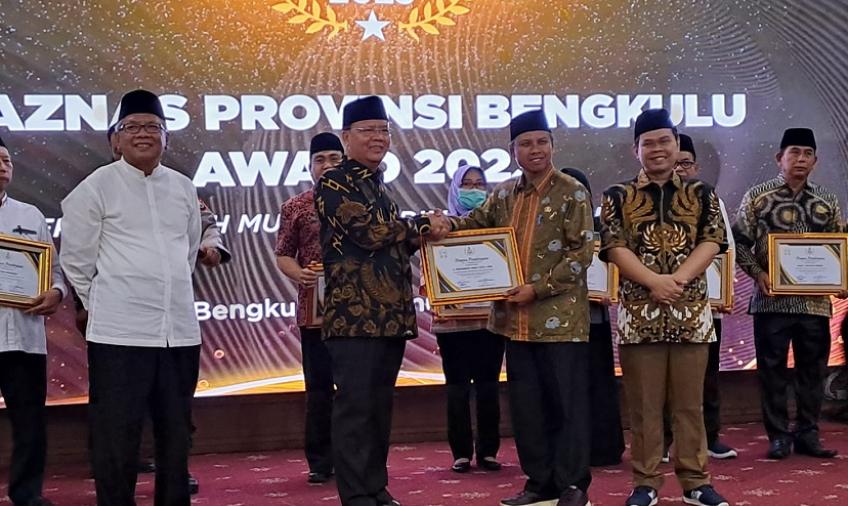 Lagi, Kanwil Kemenag Bengkulu Sabet BAZNAS Awards 2023