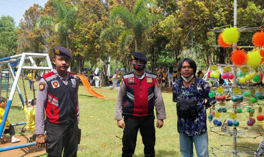 Hari Libur Nasional, Polres Lebong Patroli Pengamanan ke Objek-Objek Wisata