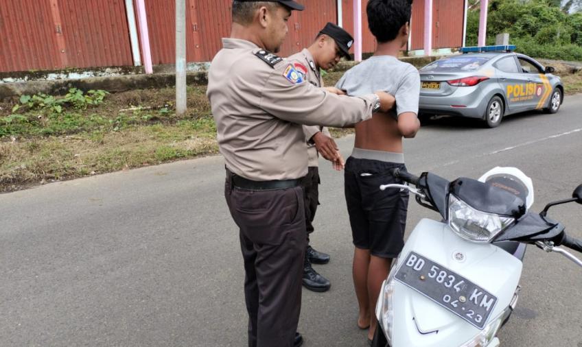 Polsek Curup Kembali Razia Sajam dan Senpi