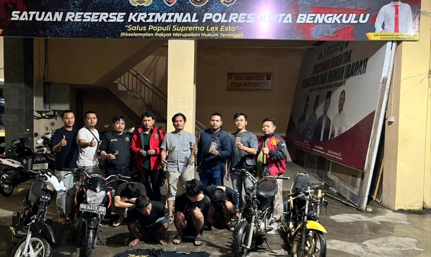 Polresta Bengkulu Tangkap Pelaku Curat yang Juga Residivis