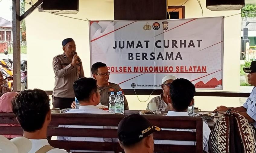 Jumat Curhat Polres Mukomuko