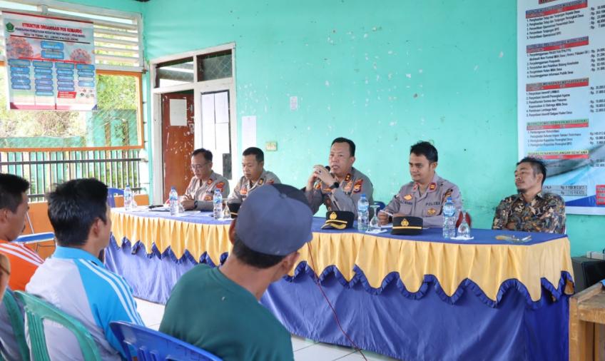 Jumat Curhat Kapolres Lebong, Bahas Stunting, Tilang Sampai Urusan Hutang Warga