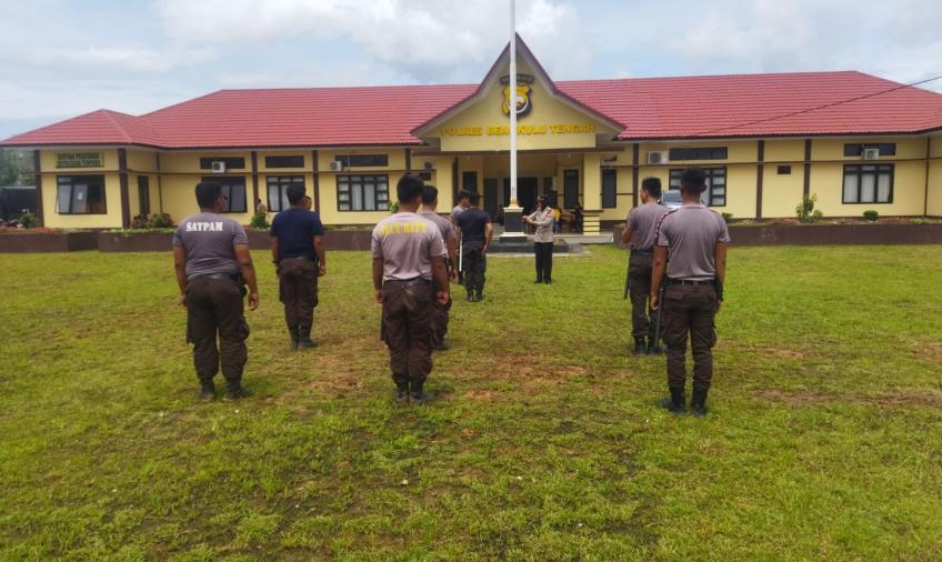 Sambut HUT Satpam, Polres Benteng Gelar Rakor dan Gladi Peragaan