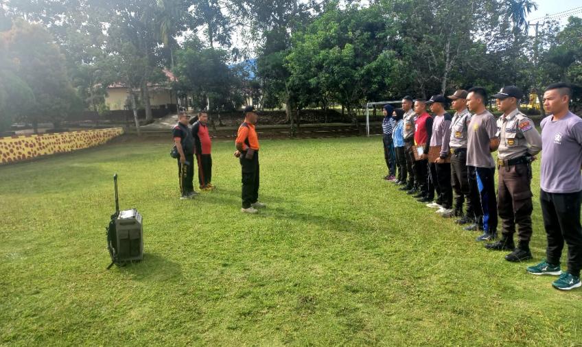 Sat Binmas Polres Lebong Lakukan Pembinaan Satpam dan Latih Petugas Upacara HUT Satpam Ke-42