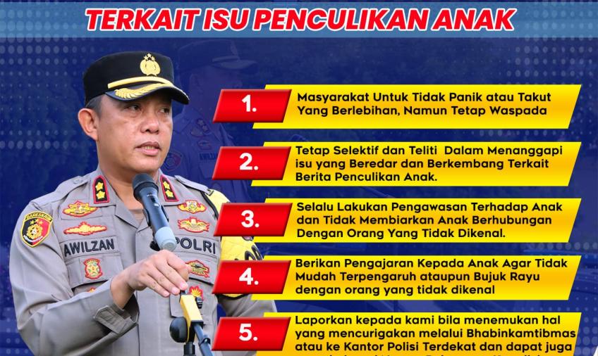 5 Imbauan Kamtibmas Kapolres Lebong