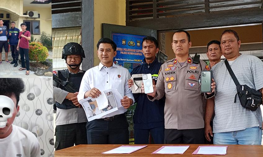 Pelaku Diamankan Polsek Gading Cempaka