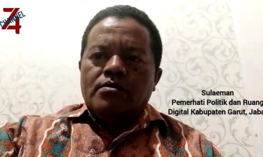 Pemerhati Politik dan Ruang Digital Kabupaten Garut, Jabar, Sulaeman