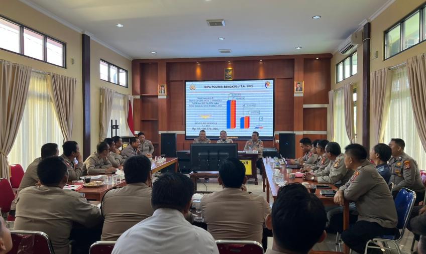 Biro Rena Polda Bengkulu Turunkan Tim ke Polres Benteng