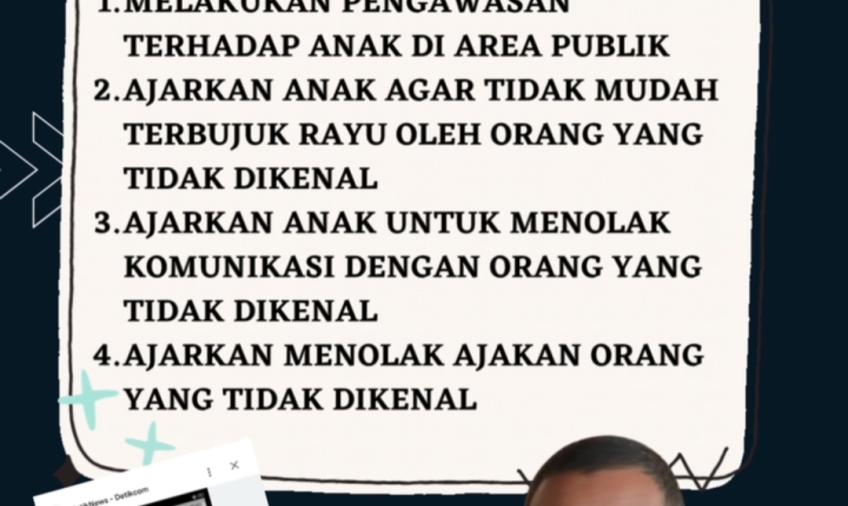 4 Tips Kabid Humas Polda Bengkulu Cegah Penculikan Anak
