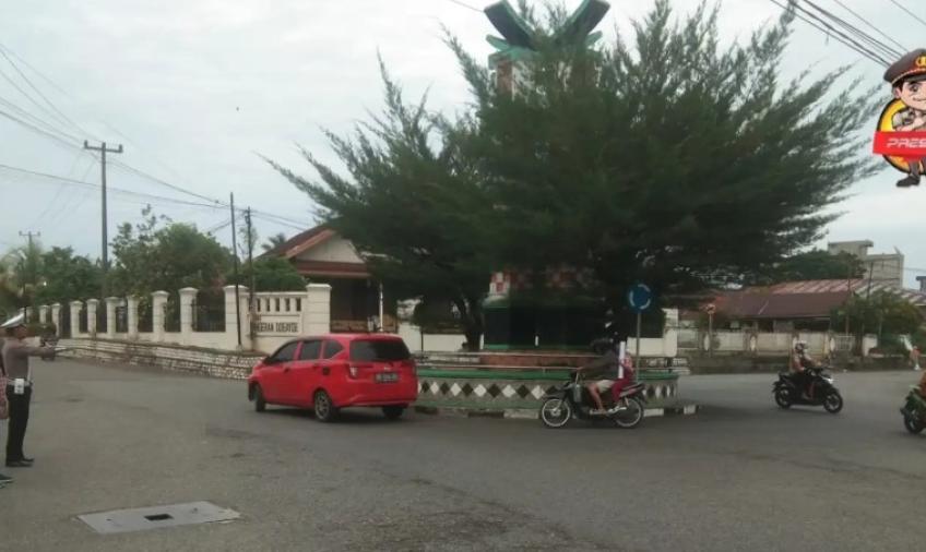 Commander Wish, Personel Polres BS Terjunkan Personel ke Jalan Raya Pada Jam Sibuk