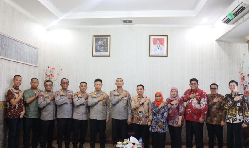KPU Provinsi Kunjungi Kapolda, Sinergi Pelaksanaan Pemilu 2024