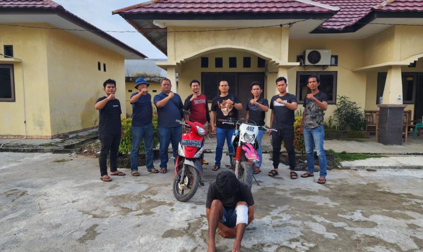 Pelaku diamankan polisi