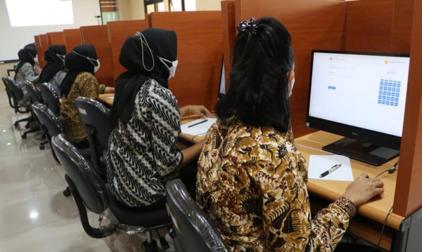 12 Peserta SIPSS Panda Polda Bengkulu Ikuti Tes CAT Psikologi