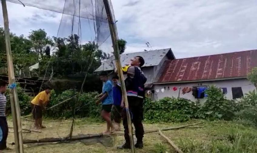 Sambang Kamtibmas, Polsek Sindang Dataran Gelar Dialog Bersama Masyarakat